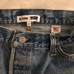 Re/done shorts!! Barely worn